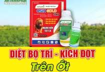 GIẢI PHÁP DIỆT BỌ TRĨ - KÍCH ĐỌT TRÊN ỚT 