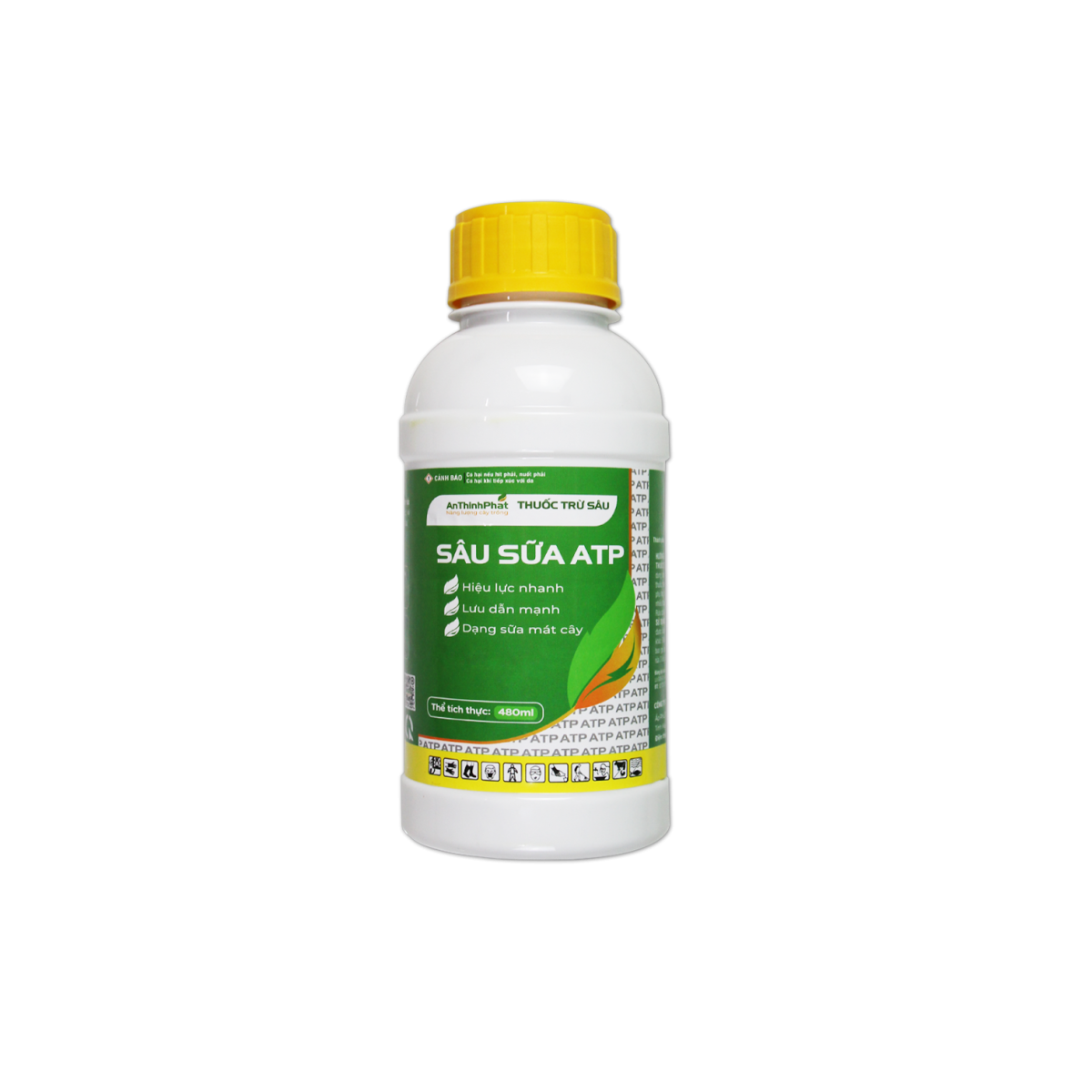 Chế phẩm sâu sữa ATP trừ sâu đục thân, sâu cuốn lá