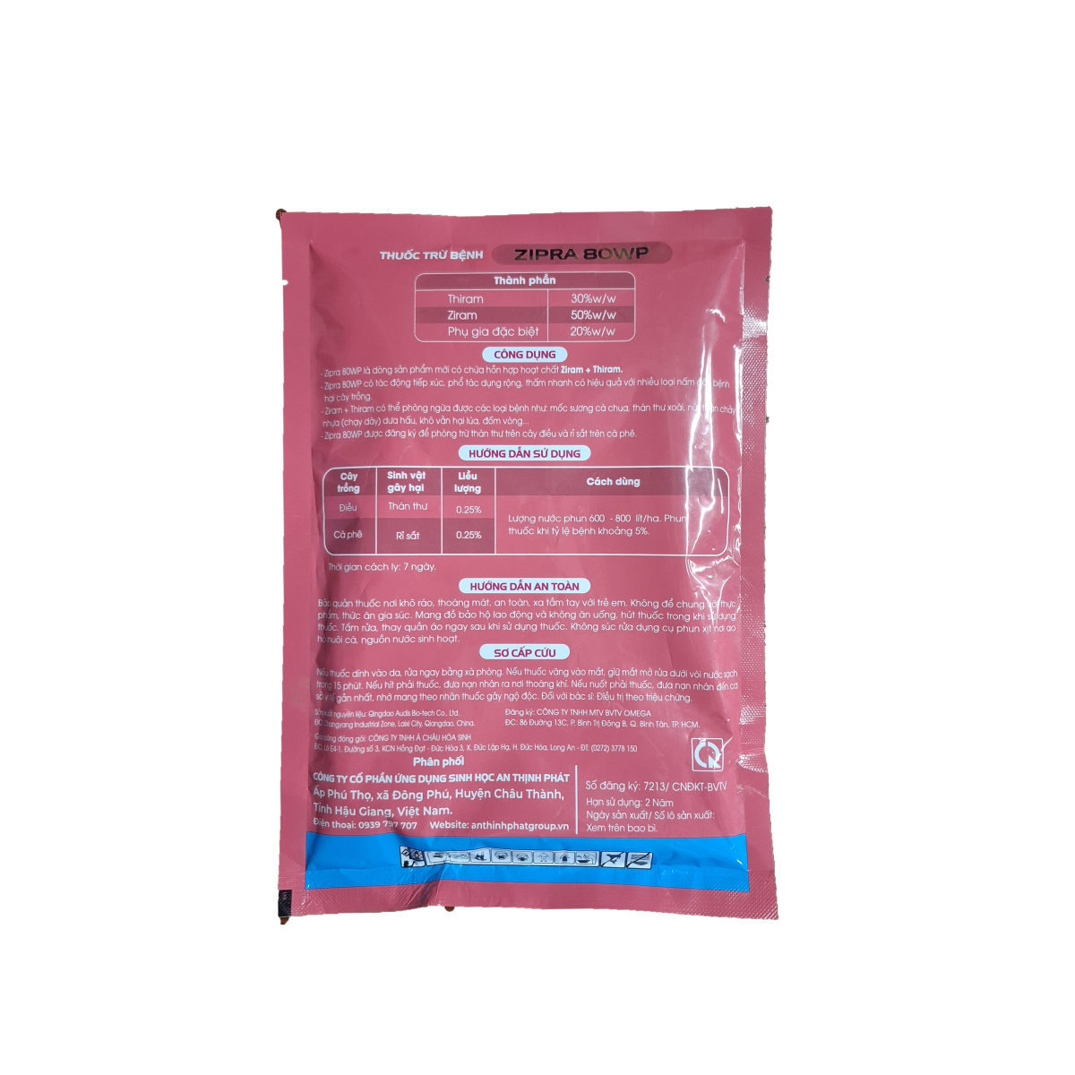 Zipra ATP phổ tác động rộng, thấm nhanh