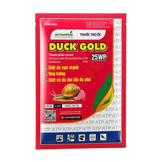 DUCK GOLD 25WP - Thuốc diệt ốc 